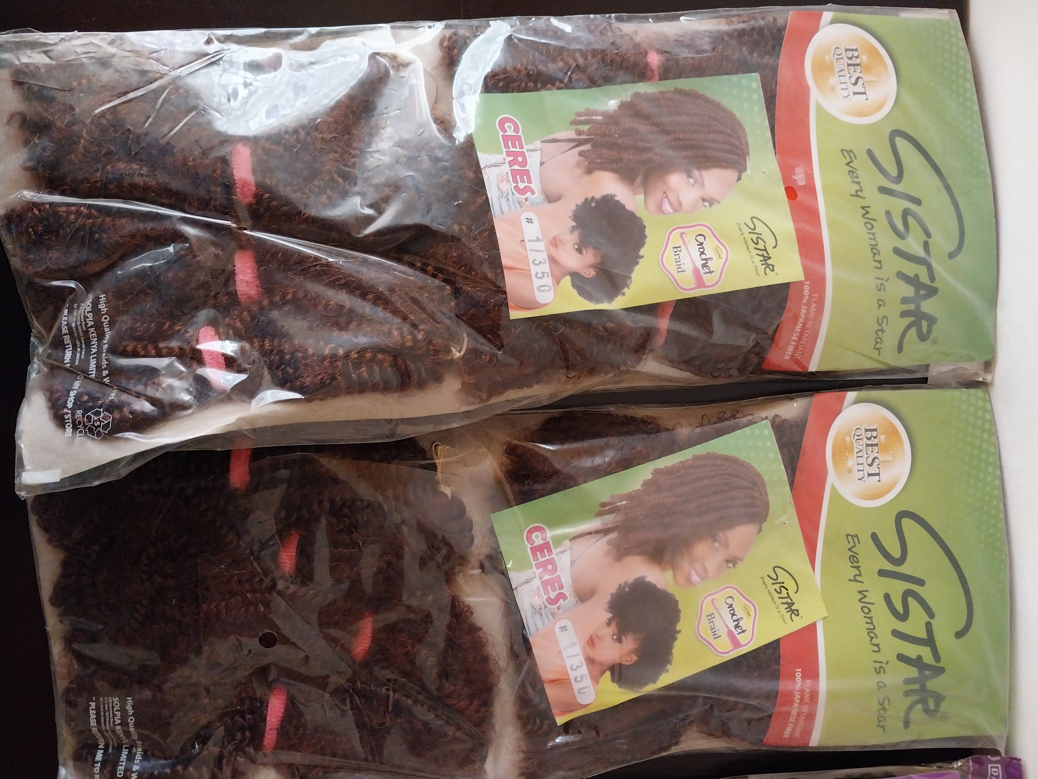 CERES crotchet hair by Sistar Kenya