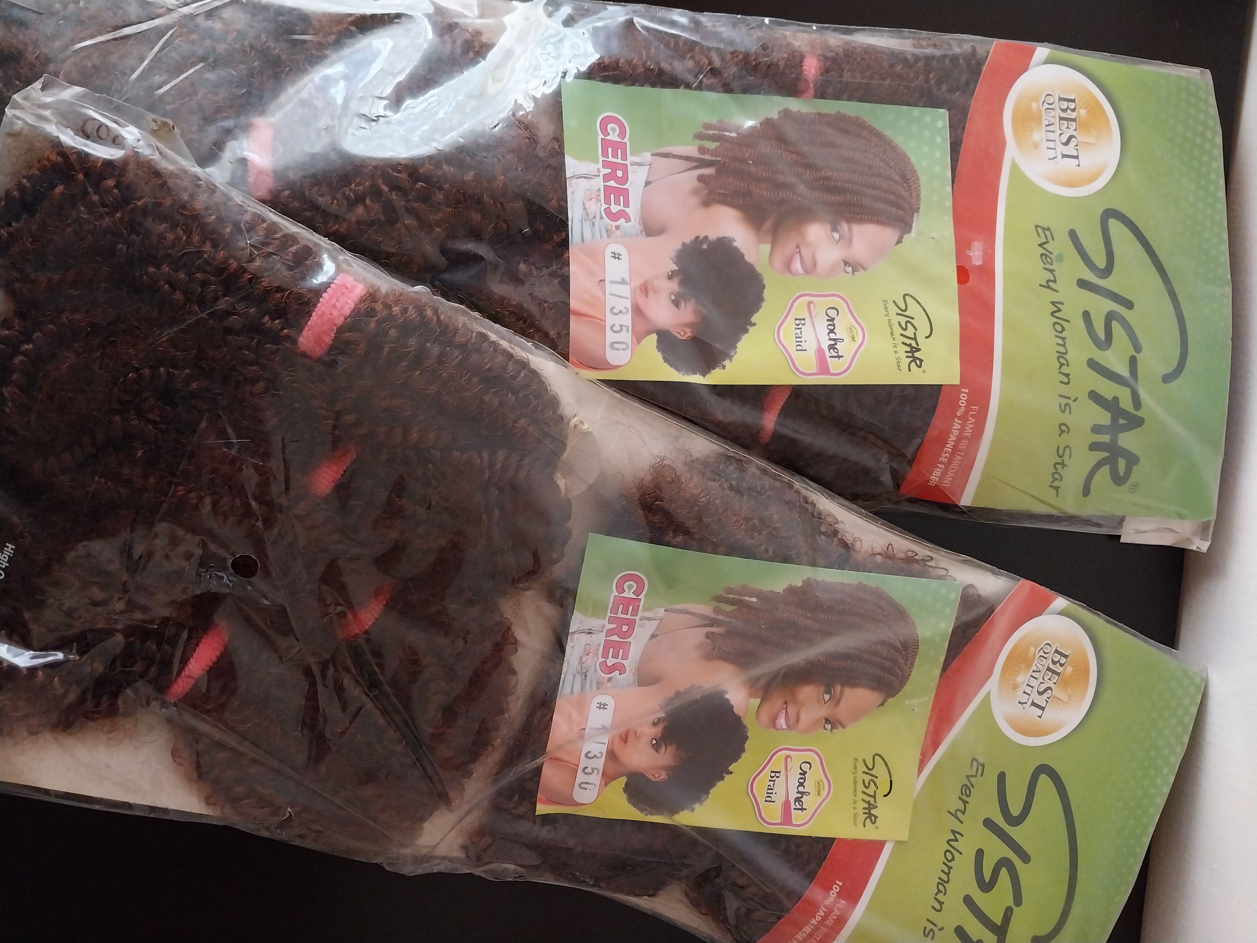 CERES crotchet hair by Sistar Kenya