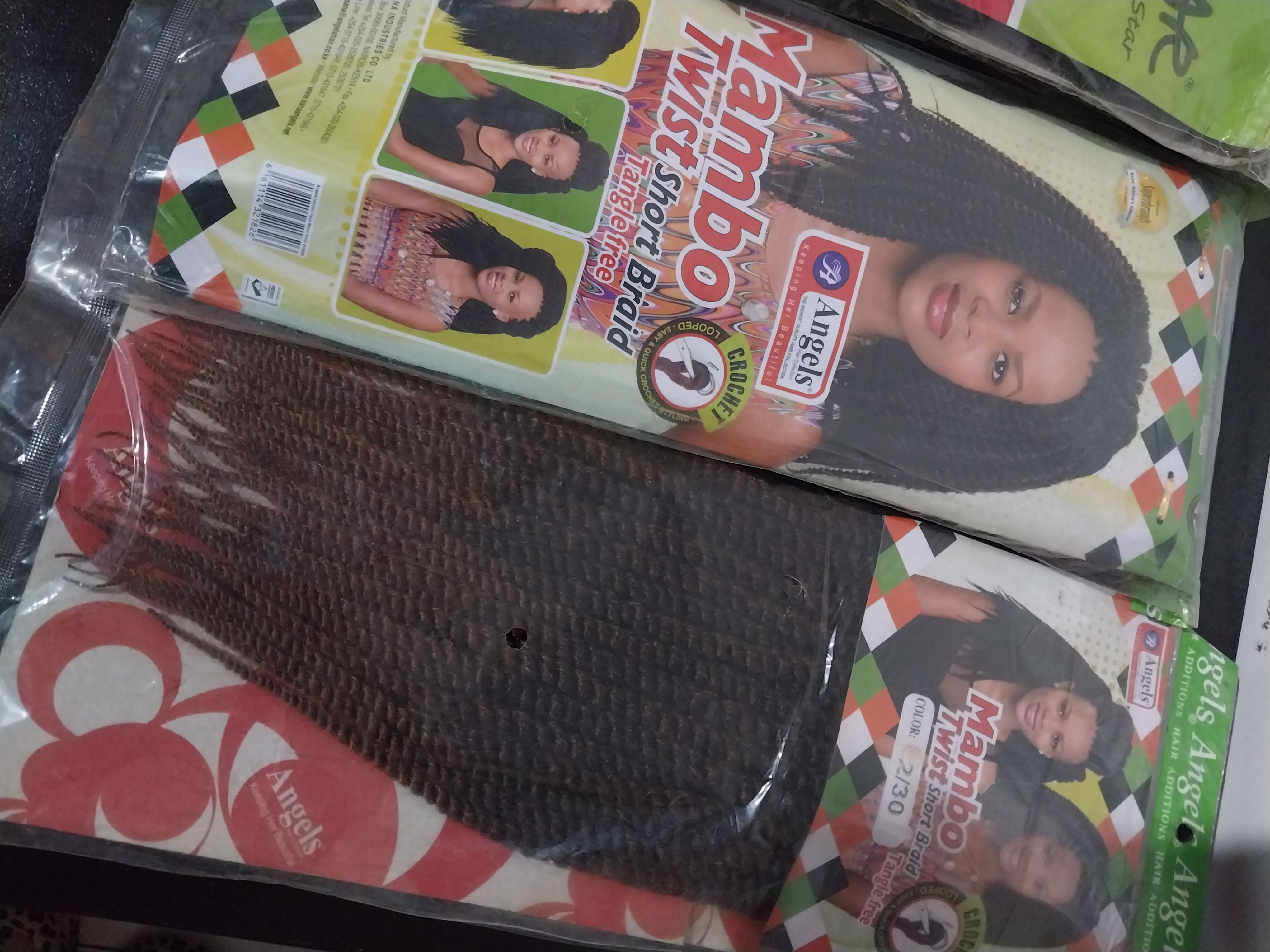 MAMBO TWIST short Crotchet braid by Angels Hair
