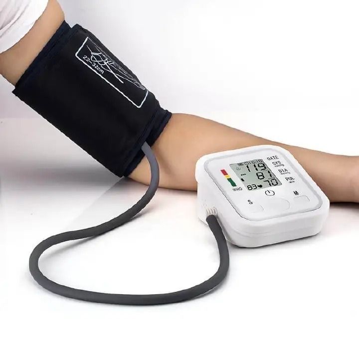 Electronic Digital Arm Blood Pressure Monitor Microcomputer Intelligent Arm Style
