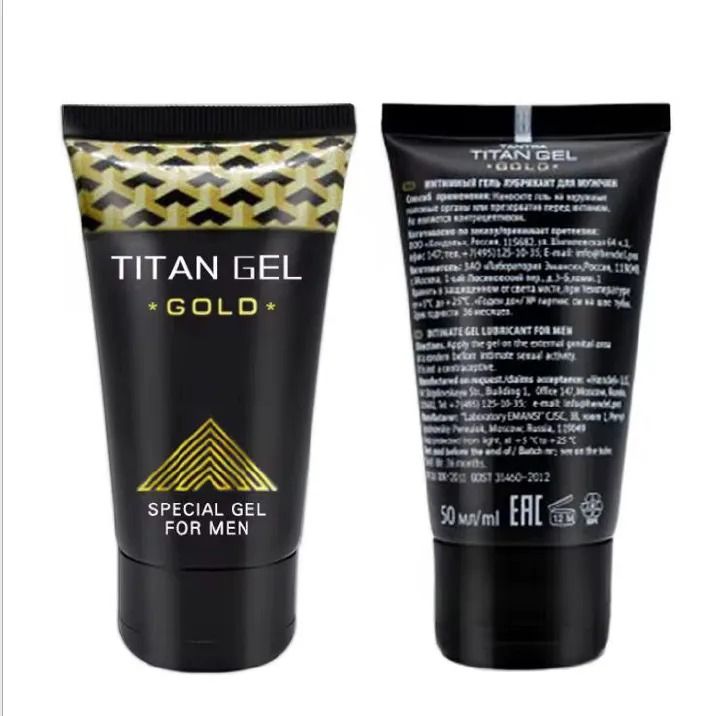 50ml Male Penis Enlargement Cream XXL Big Dick Gel Sex Lube Fragrance Titan Gel Penis Extender for Men