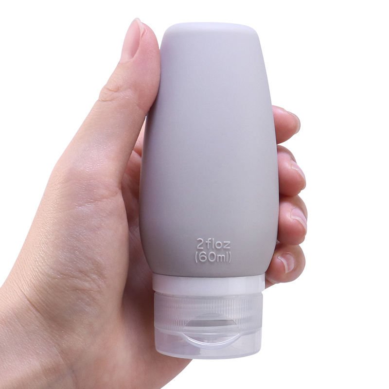 3pcs LeakProof Refillable Travel Bottles Silicone Portable Squeezable Toiletry Containers for Shampoo Lotion Cream Hand Sanitizer Shower gel skin care BottleTravel Essentials Empty Bottles Storage Set