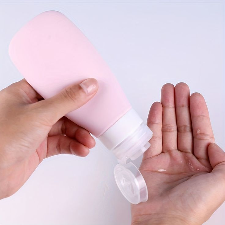 4pcs LeakProof Refillable Travel Bottles Silicone Squeezable Toiletry Containers for Shampoo Lotion Cream Hand Sanitizer Skincare BottleTravel Essentials Empty Storage Bottles Set