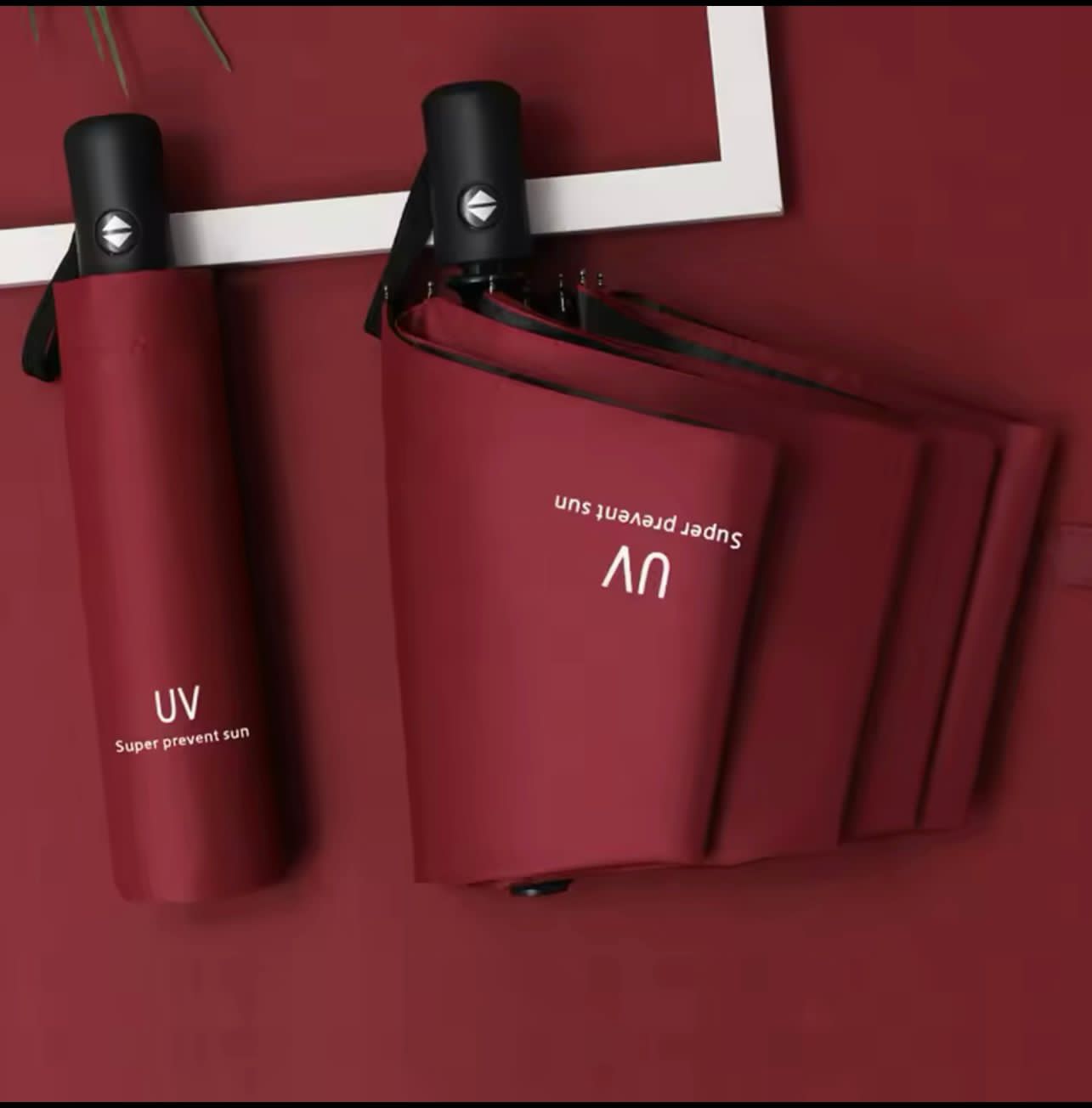 CRAZY OFFER‼️‼️ 8 Ribs  Travel Rain Sun Umbrellas  Windproof Multi-color Travel Umbrella  Automatic Open And Close