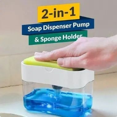 2 In 1 Soap Dispenser/ Soap Pump /Soap Holder Soap Dispenser