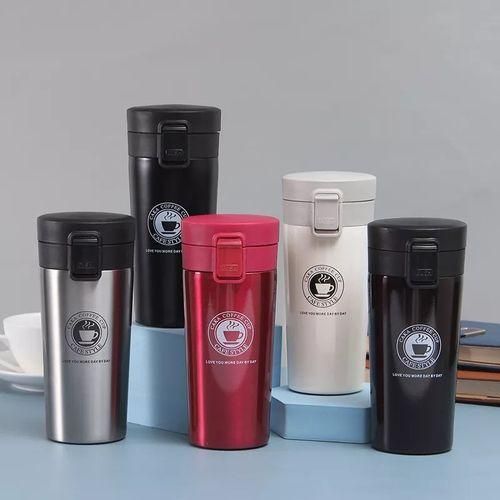 New 380ml Portable Stainless Steel Travel Coffee Mugs Cups Thermo Cup For Cofee Car Cup Metal Coffee Cup For Sale.
