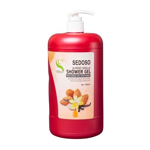 Sedoso Almond Vanilla Moisturizing / Smoothening Shower Gel (1300ml)