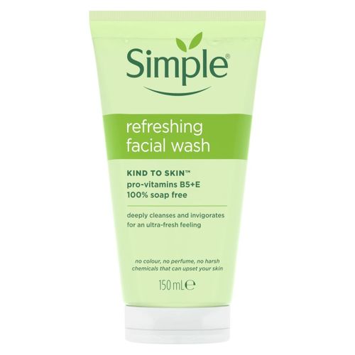 Simple Refreshing Facial Wash Vitamin-rich Formula 150ml