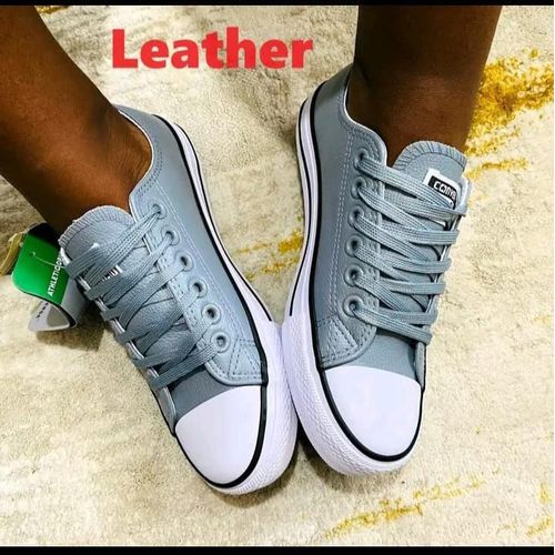 ALL STAR LEATHER CONVERSE RUBBERS SHOES