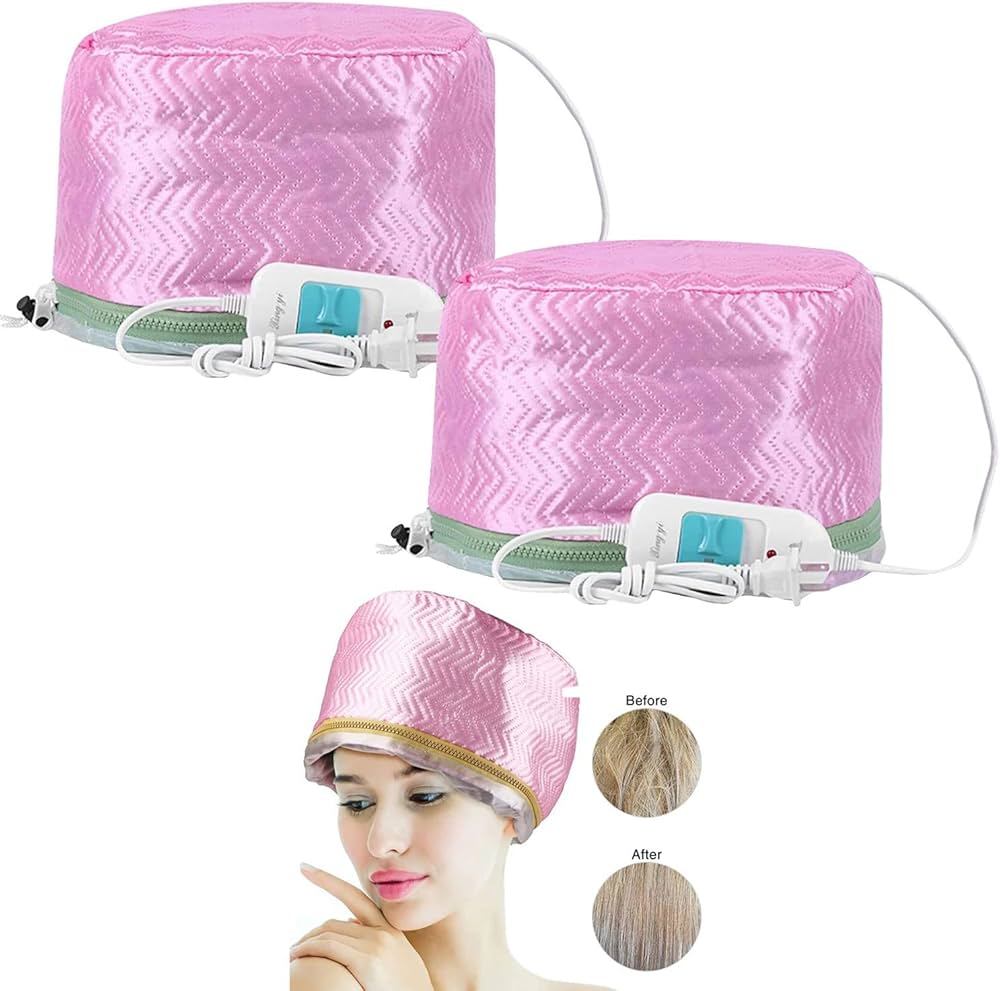 Fashion Thermal Steamer Hair Heat Cap Hair Steamer Cap Deep Conditioning Best Hair Heat Cap