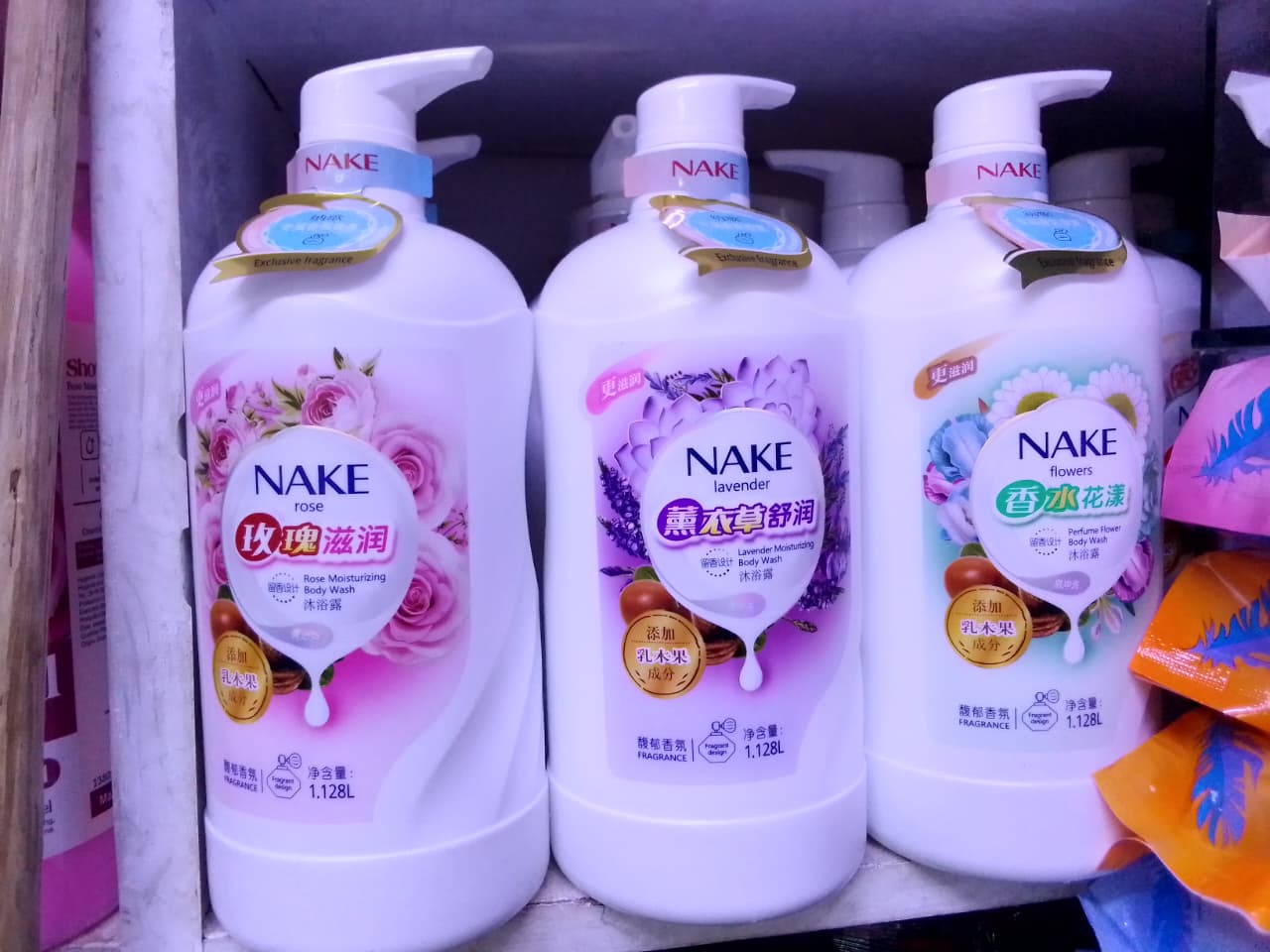 Rose | Lavender | Flowers Body Shower Gel 1.128L