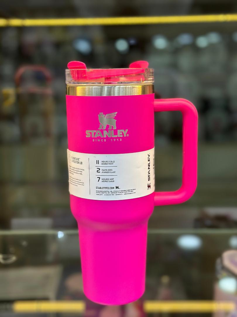 Original stanley tumbler cups,“Stanley Tumbler Cup 1L – Insulated Stainless Steel Travel Mug, Hot & Cold Water Flask with Straw”  stainless steel, 1.2 liters, double walled vacuum flask