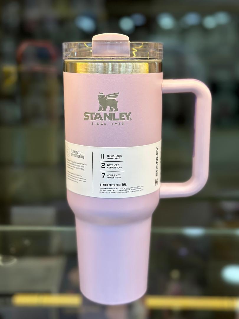 Original stanley tumbler cups,“Stanley Tumbler Cup 1L – Insulated Stainless Steel Travel Mug, Hot & Cold Water Flask with Straw”  stainless steel, 1.2 liters, double walled vacuum flask