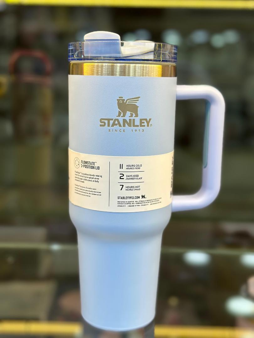 Original stanley tumbler cups,“Stanley Tumbler Cup 1L – Insulated Stainless Steel Travel Mug, Hot & Cold Water Flask with Straw”  stainless steel, 1.2 liters, double walled vacuum flask