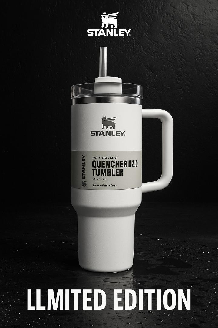 Original stanley tumbler cups,“Stanley Tumbler Cup 1L – Insulated Stainless Steel Travel Mug, Hot & Cold Water Flask with Straw”
 stainless steel, 1.2 liters, double walled vacuum flask