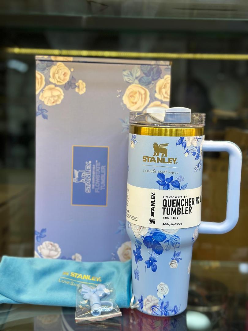 Original stanley tumbler cups,“Stanley Tumbler Cup 1L – Insulated Stainless Steel Travel Mug, Hot & Cold Water Flask with Straw”  stainless steel, 1.2 liters, double walled vacuum flask