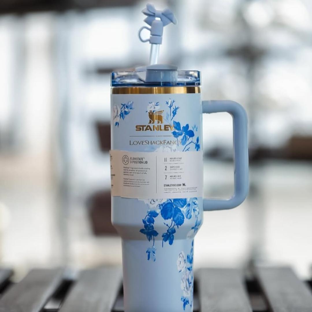 Original stanley tumbler cups,“Stanley Tumbler Cup 1L – Insulated Stainless Steel Travel Mug, Hot & Cold Water Flask with Straw”  stainless steel, 1.2 liters, double walled vacuum flask