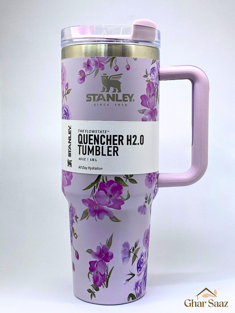 Original stanley tumbler cups,“Stanley Tumbler Cup 1L – Insulated Stainless Steel Travel Mug, Hot & Cold Water Flask with Straw”  stainless steel, 1.2 liters, double walled vacuum flask