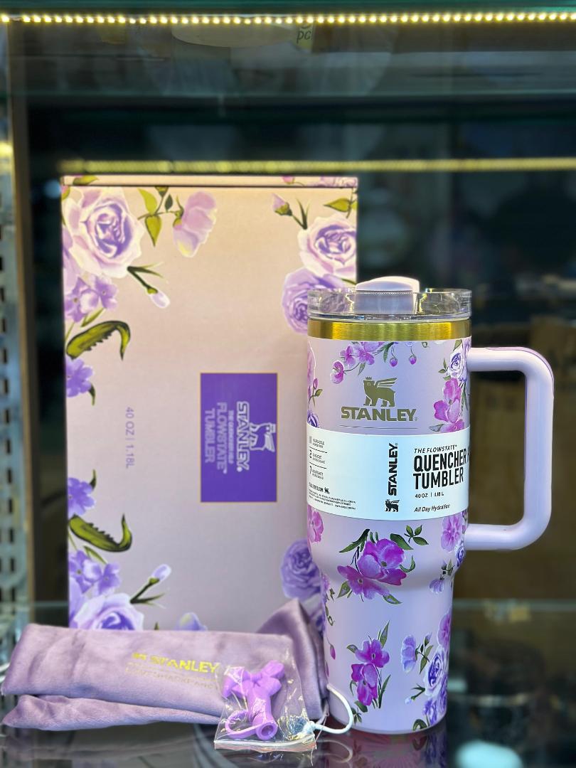 Original stanley tumbler cups,“Stanley Tumbler Cup 1L – Insulated Stainless Steel Travel Mug, Hot & Cold Water Flask with Straw”  stainless steel, 1.2 liters, double walled vacuum flask