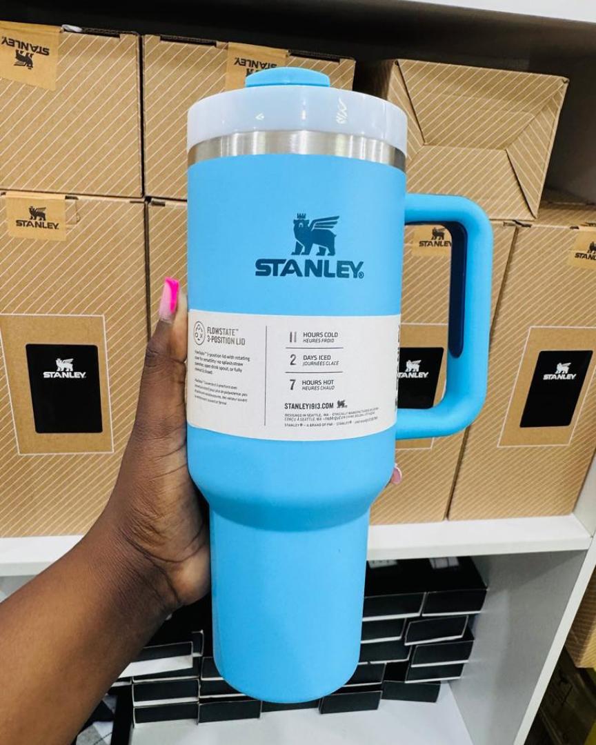 Original stanley tumbler cups,“Stanley Tumbler Cup 1L – Insulated Stainless Steel Travel Mug, Hot & Cold Water Flask with Straw”  stainless steel, 1.2 liters, double walled vacuum flask