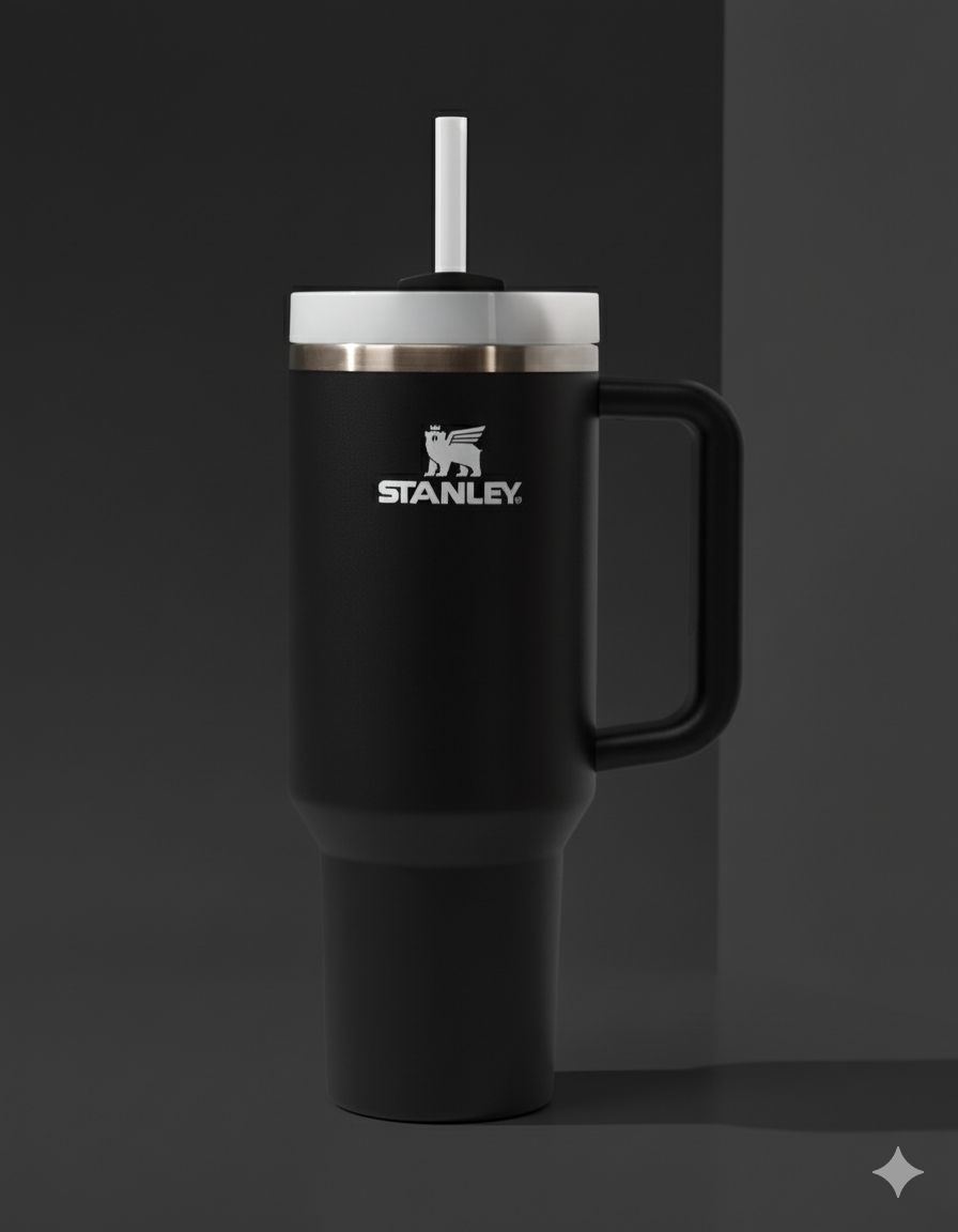 Original stanley tumbler cups,“Stanley Tumbler Cup 1L – Insulated Stainless Steel Travel Mug, Hot & Cold Water Flask with Straw”
 stainless steel, 1.2 liters, double walled vacuum flask