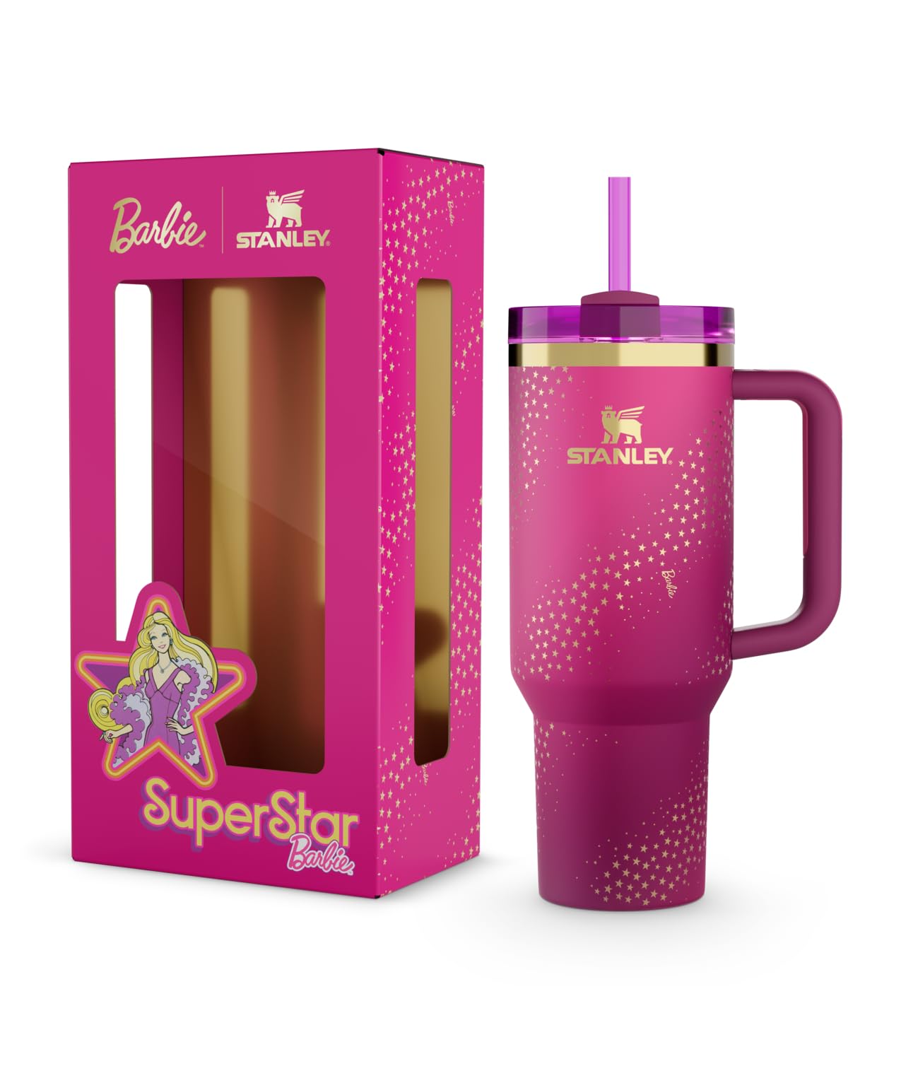 Stanley Cups flora colors Quencher: 40oz Insulated Tumbler Cup - Travel Coffee Cup - Stainless Steel Cups with Straw