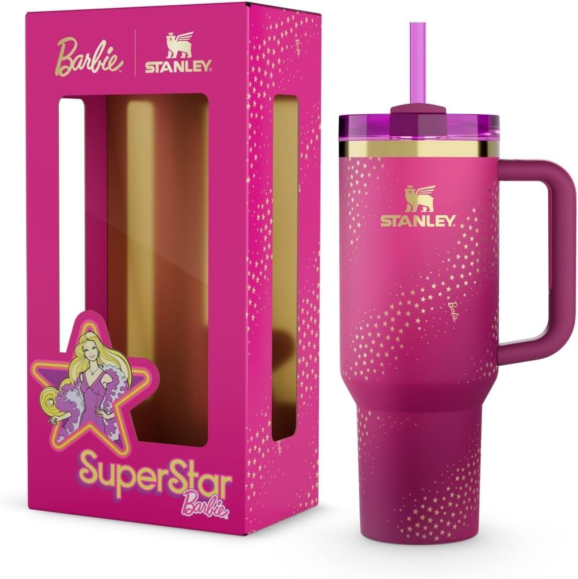 Stanley Cups flora colors Quencher: 40oz Insulated Tumbler Cup - Travel Coffee Cup - Stainless Steel Cups with Straw