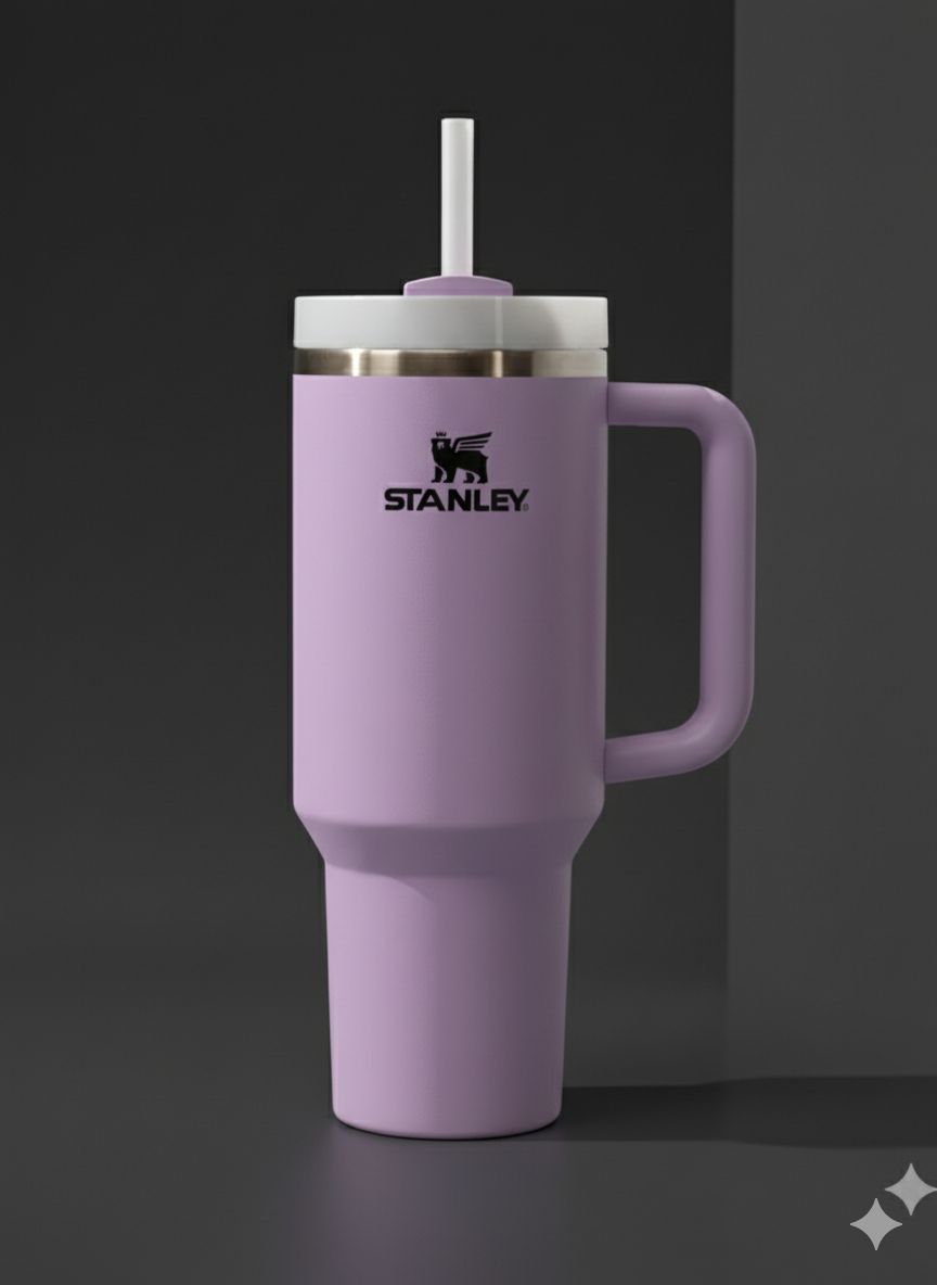 Original stanely tumbler cups,“Stanley Tumbler Cup 1L – Insulated Stainless Steel Travel Mug, Hot & Cold Water Flask with Straw”  stainless steel, 1.2 liters, double walled vacuum flask