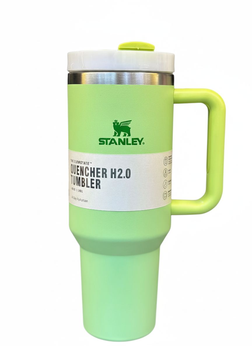 Original stanely tumbler cups,“Stanley Tumbler Cup 1L – Insulated Stainless Steel Travel Mug, Hot & Cold Water Flask with Straw”  stainless steel, 1.2 liters, double walled vacuum flask