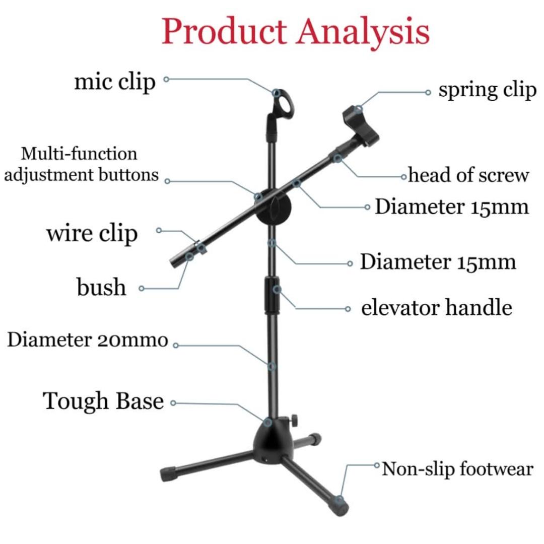 Adjustable Microphone Stands