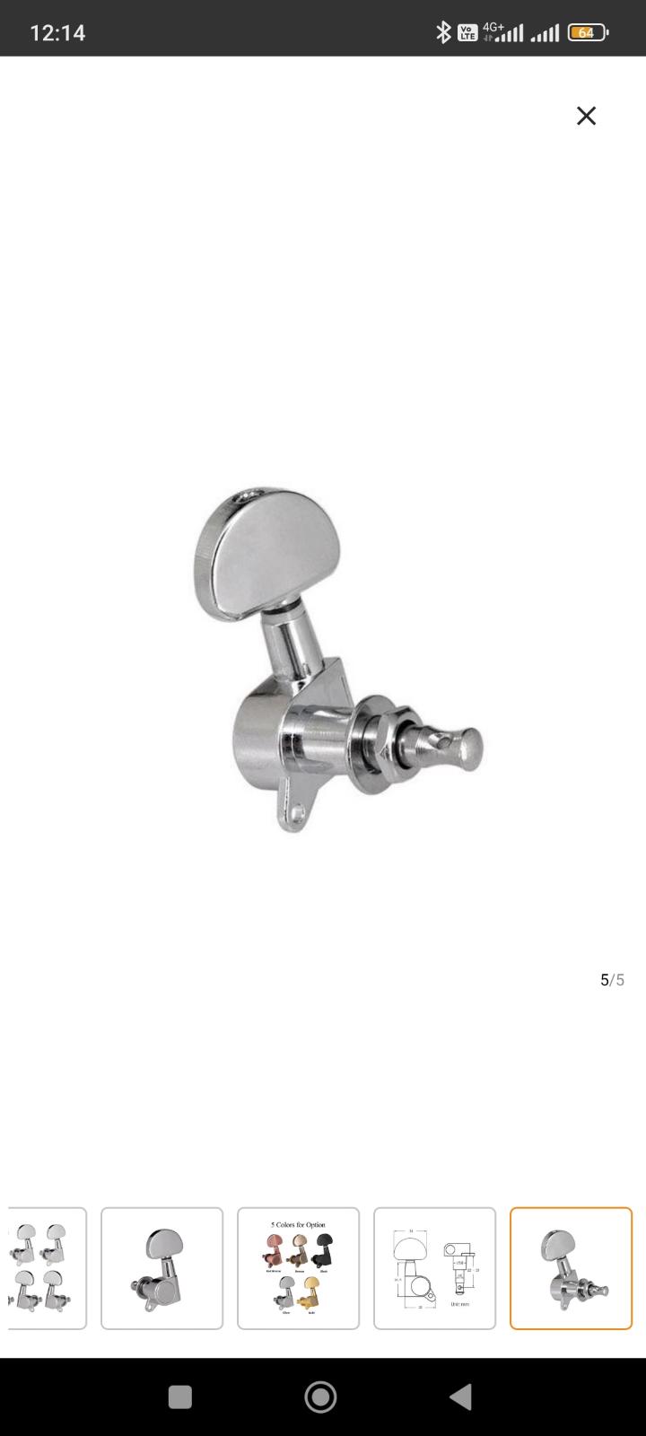 6PCs 3L3R Universal Tuning pegs