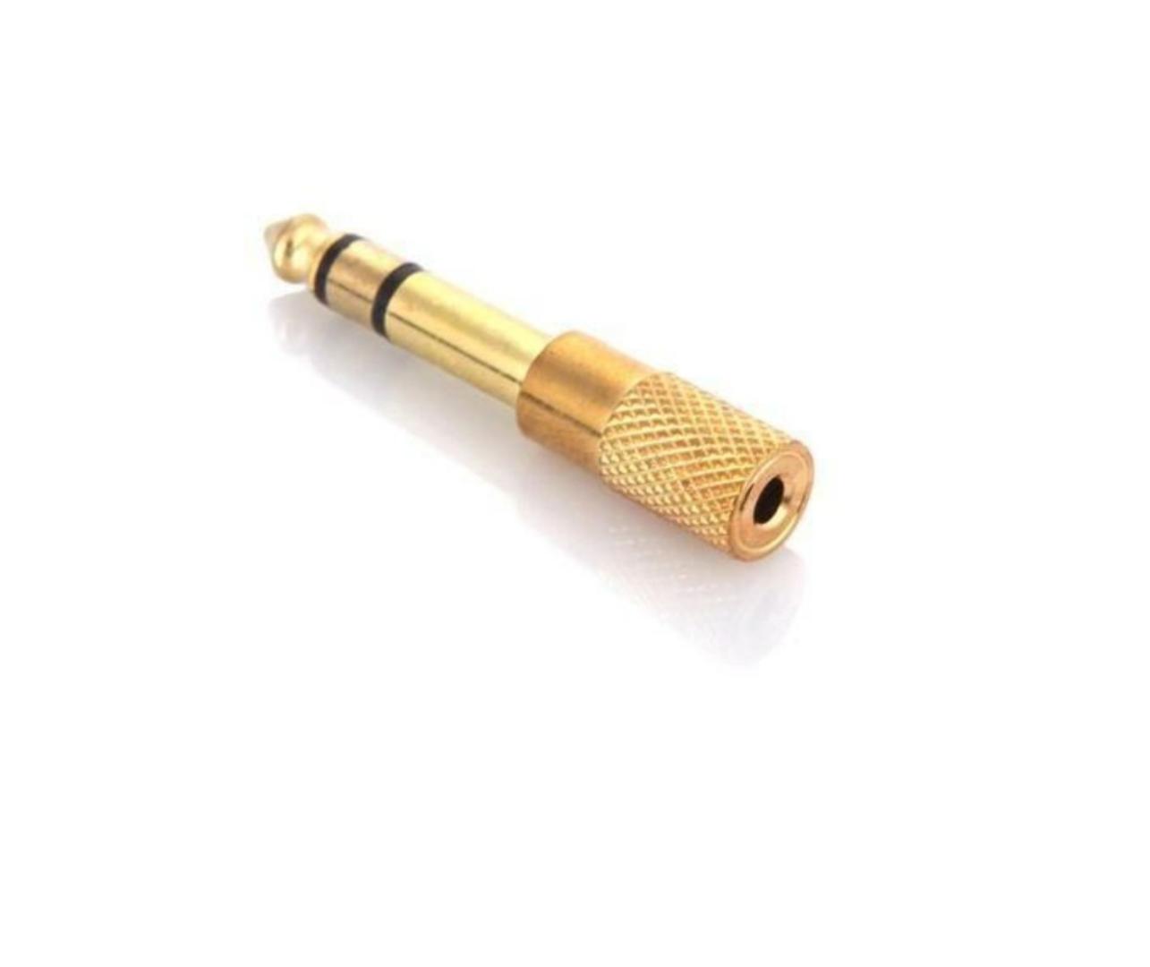 Headphone Audio Adapter Amplifier Jacks 6.5mm Male To 3.5mm Female Adapter Connector Microphone AUX Cable With 6.35 3.5 MM Jack