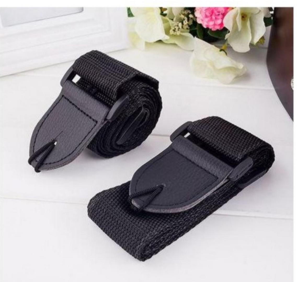 Guitar straps for acoustic, electric and bass guitars