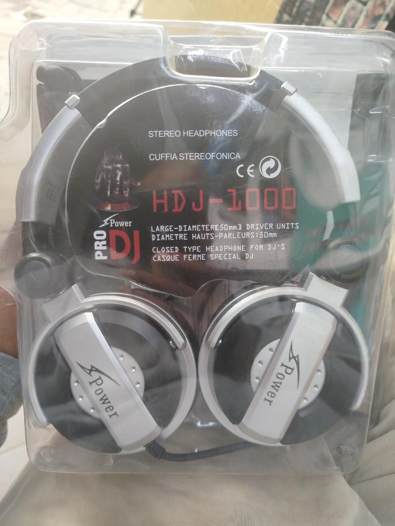 Power PRO DJ. HDJ-1000 Headphones