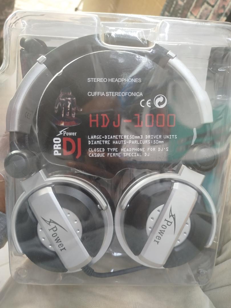 Power PRO DJ. HDJ-1000 Headphones