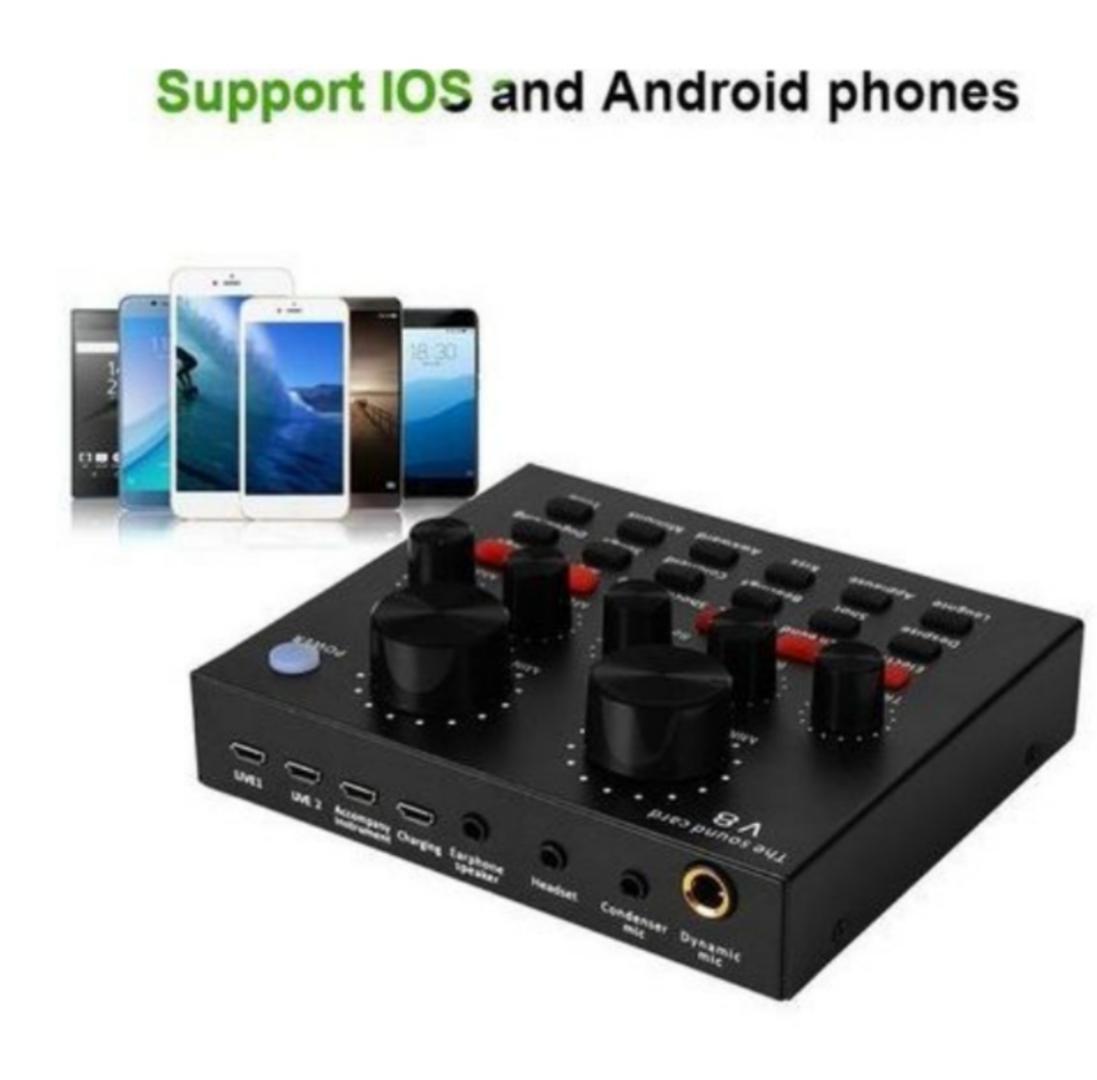 Professional V8 Sound Card