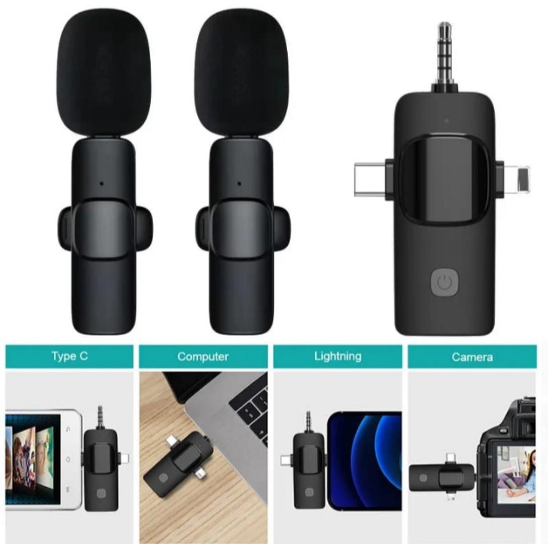 Smartphone/Camera Wireless Lapel Microphones