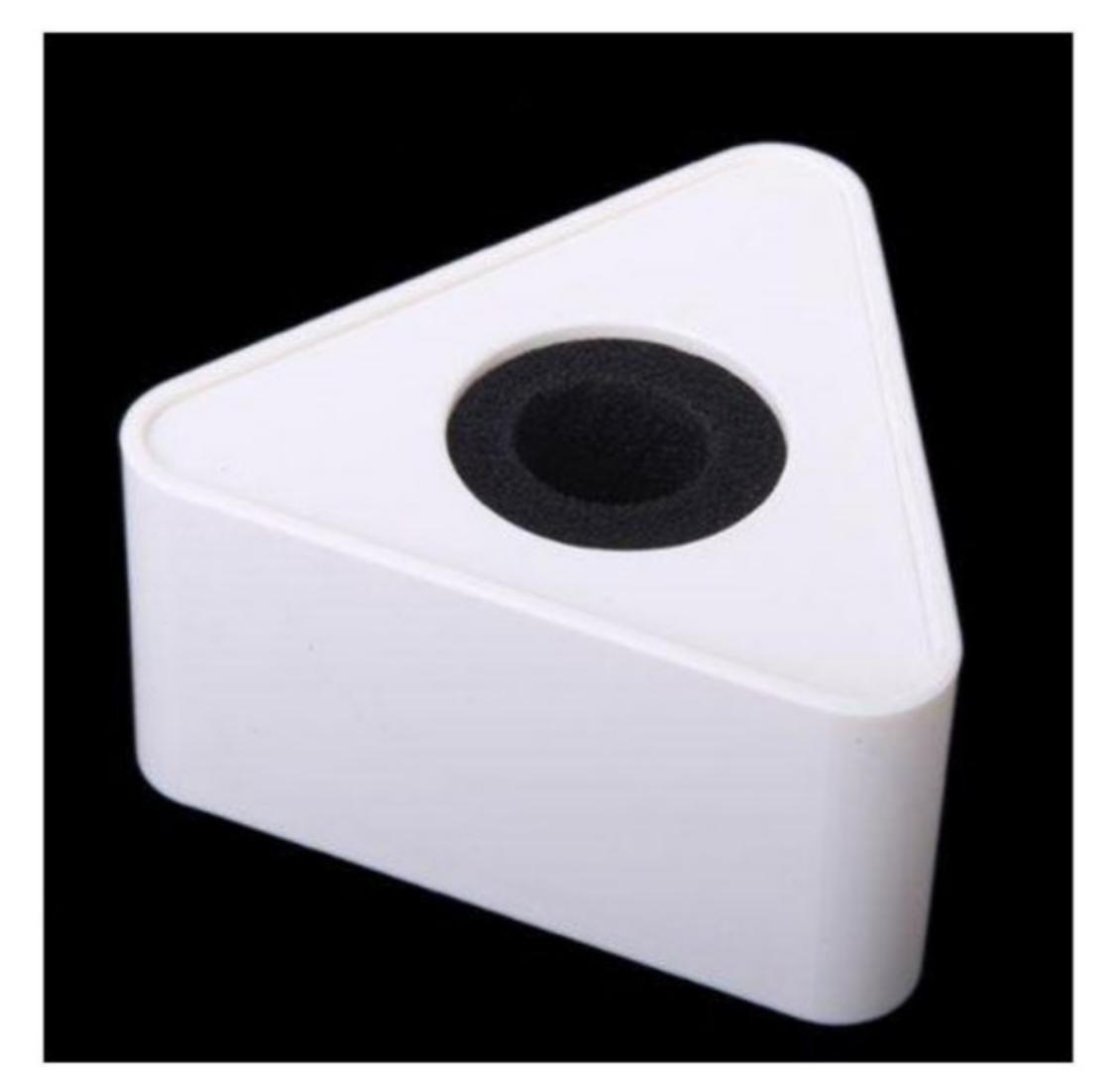 Triangular Microphone Flag