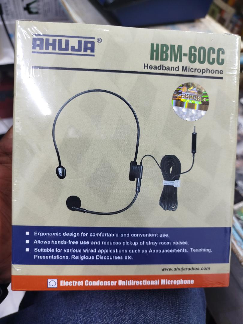 AHUJA HBM-60CC Headband Microphone