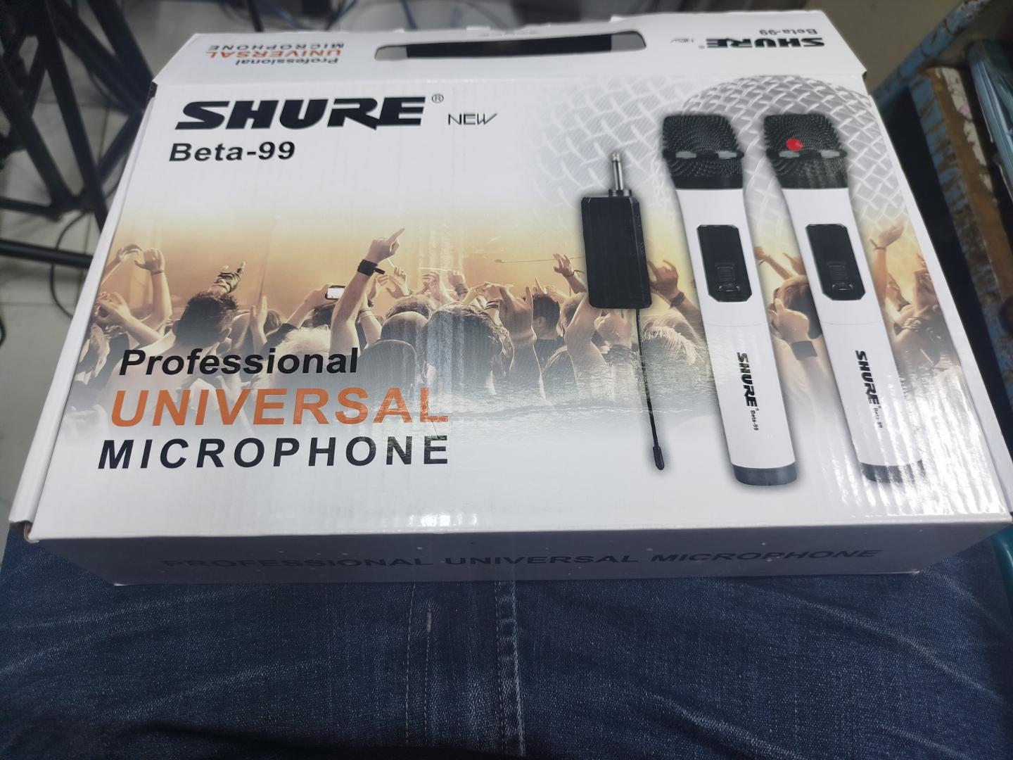 Shure duo wireless microphone
