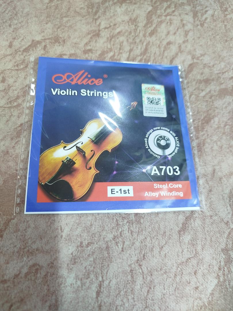 violin strings Alice No 1 & No 2 (one each)
