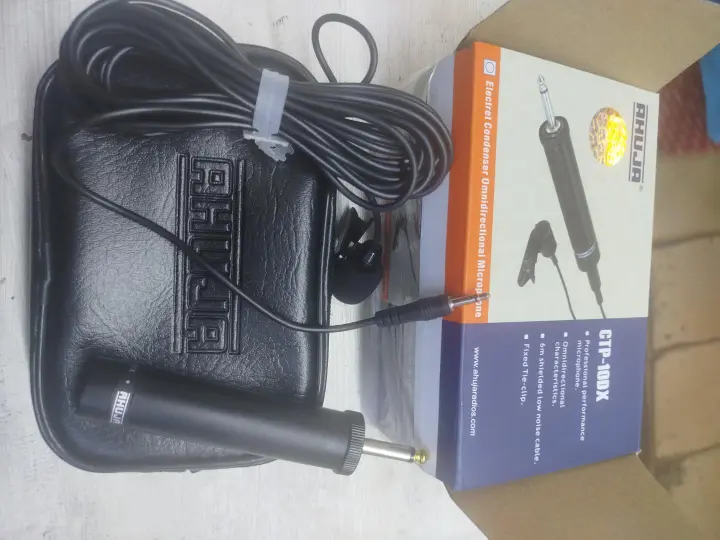 Ahuja CTP-10DX Lavalier Mic