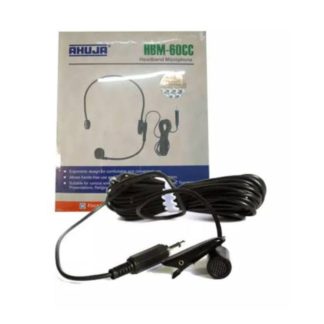 AHUJA Wired Head Microphones
