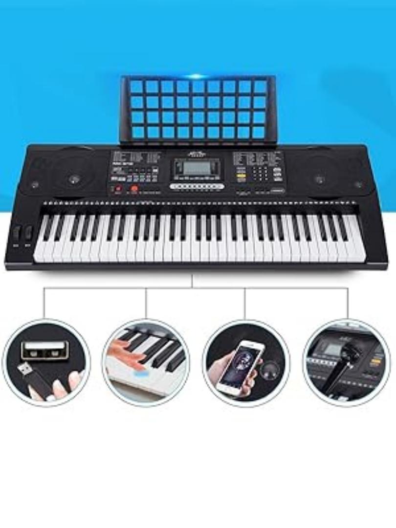 Professional MK 812 61Keys Keyboard for Pro, amateur as well as learners