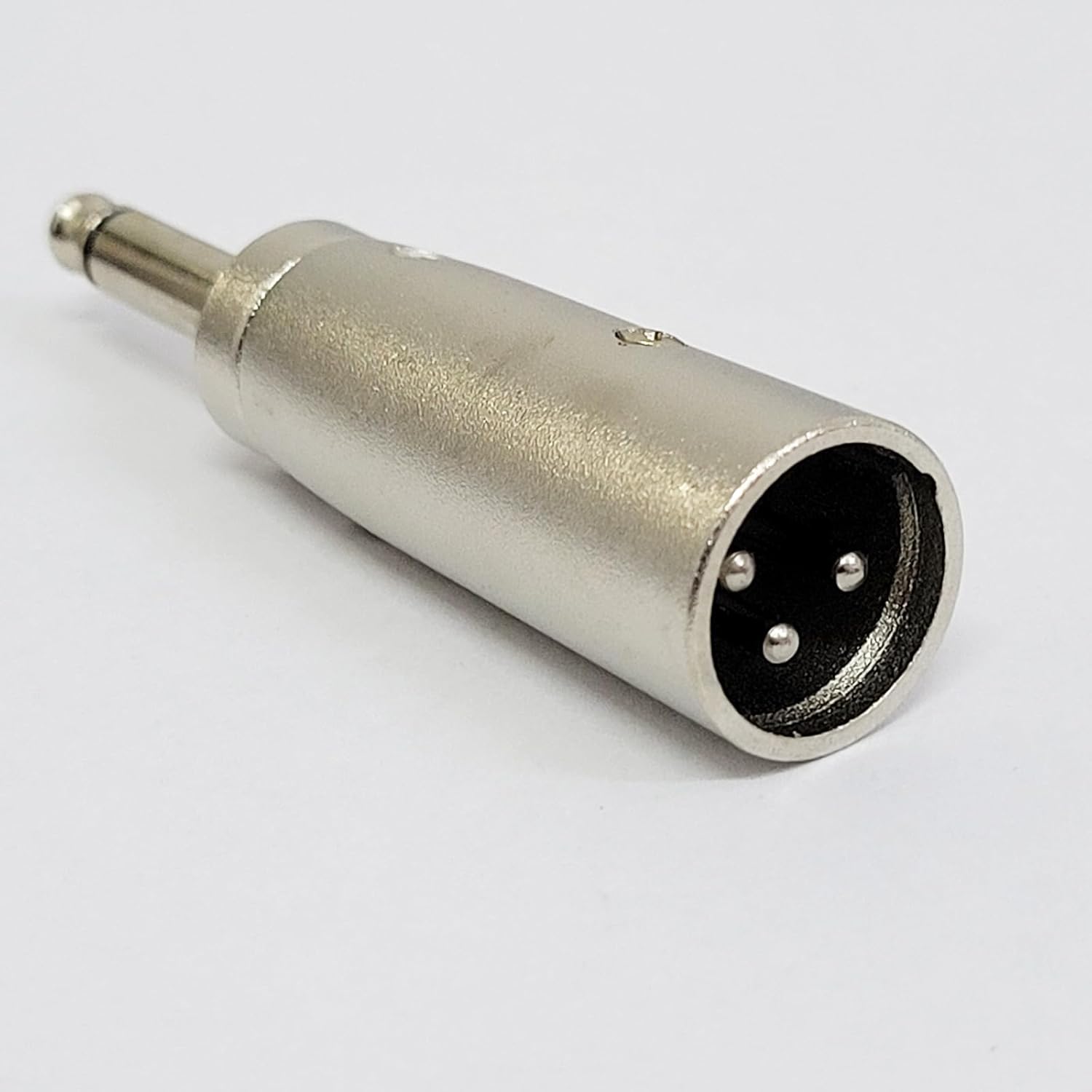 3-Pin XLR to 1/4" Microphone Audio Adapters 3 Pins XLR Socket to 6.35mm Male Jack Mono Plug Conversion Connector