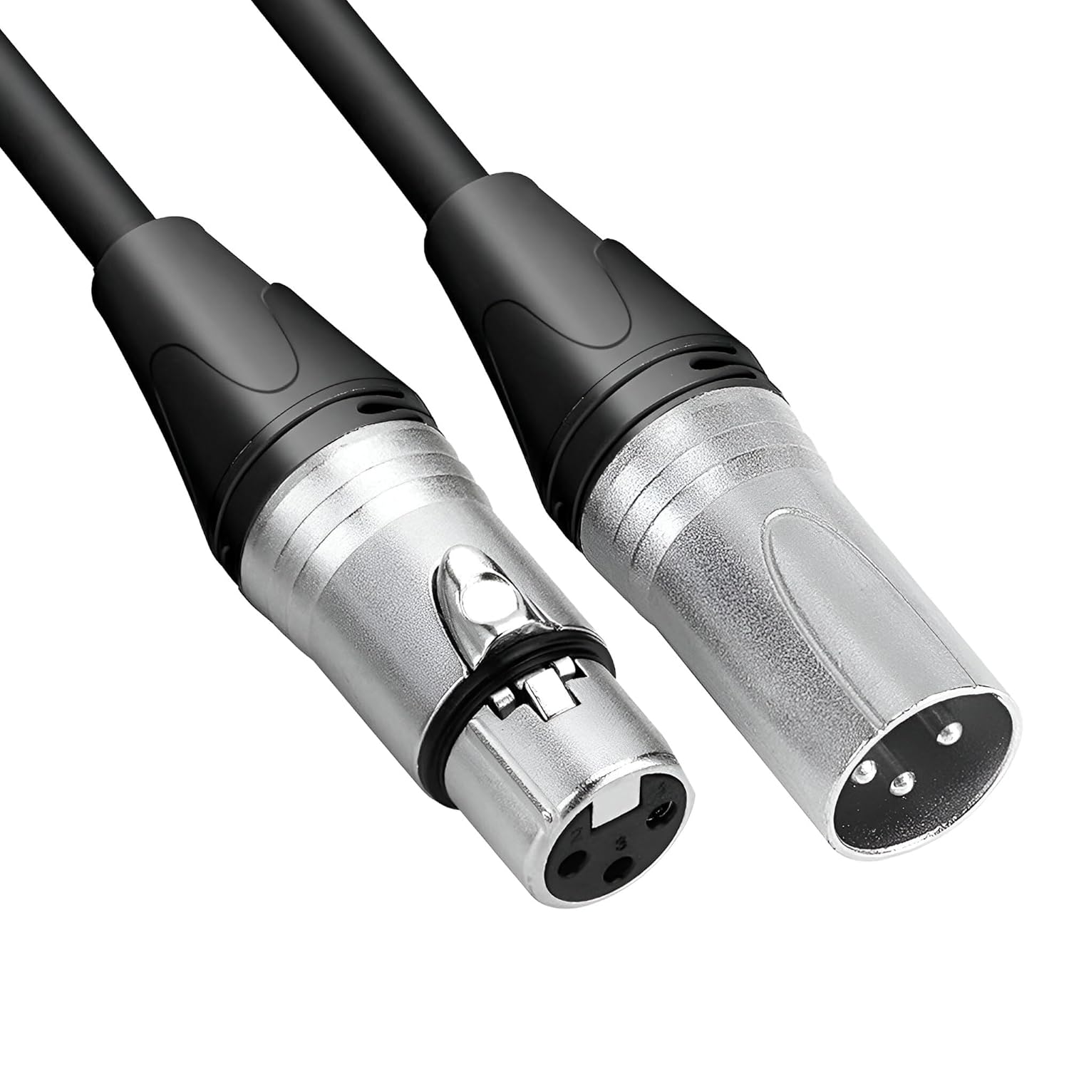 Microphone Cable - 3pin XLR Male to Female Mic Cable - 100% Pure Oxygen-Free Copper Wire - Premium Professional Grade (10 Meter)
