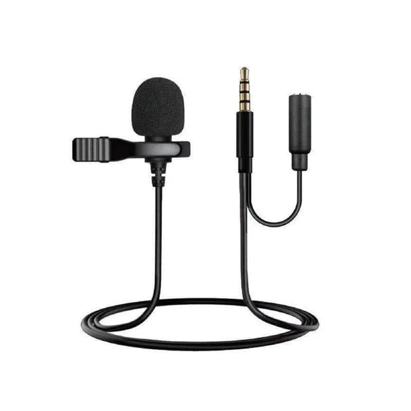 Lavalier 3.5MM GL142 Lavalier Microphone with Headphone playback interface