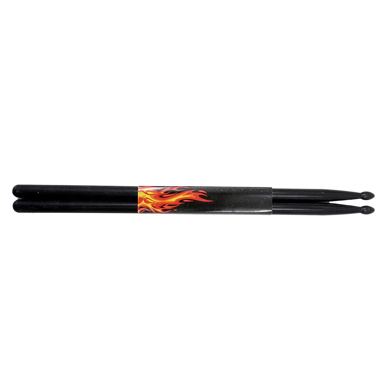 Nylon Drumsticks Exercise Plastic Drum Sticks Anti Slip Handles Drum Sticks Musical Instrument Percussion Accessories