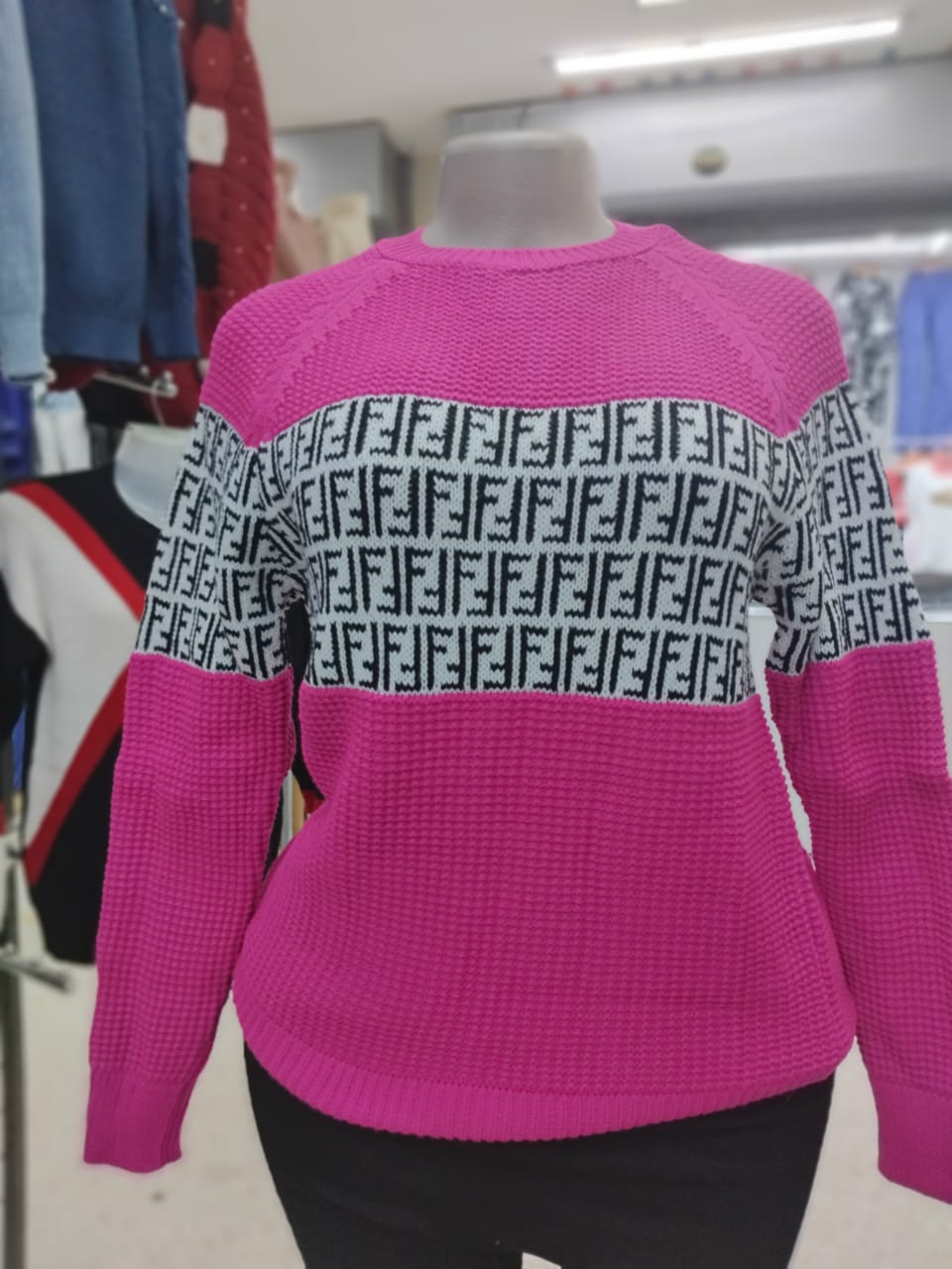 LADIES BEST QUALITY SWEATERS FASHIONABLE AND STYLISH FOR ALL SEASONS FREE SIZE.