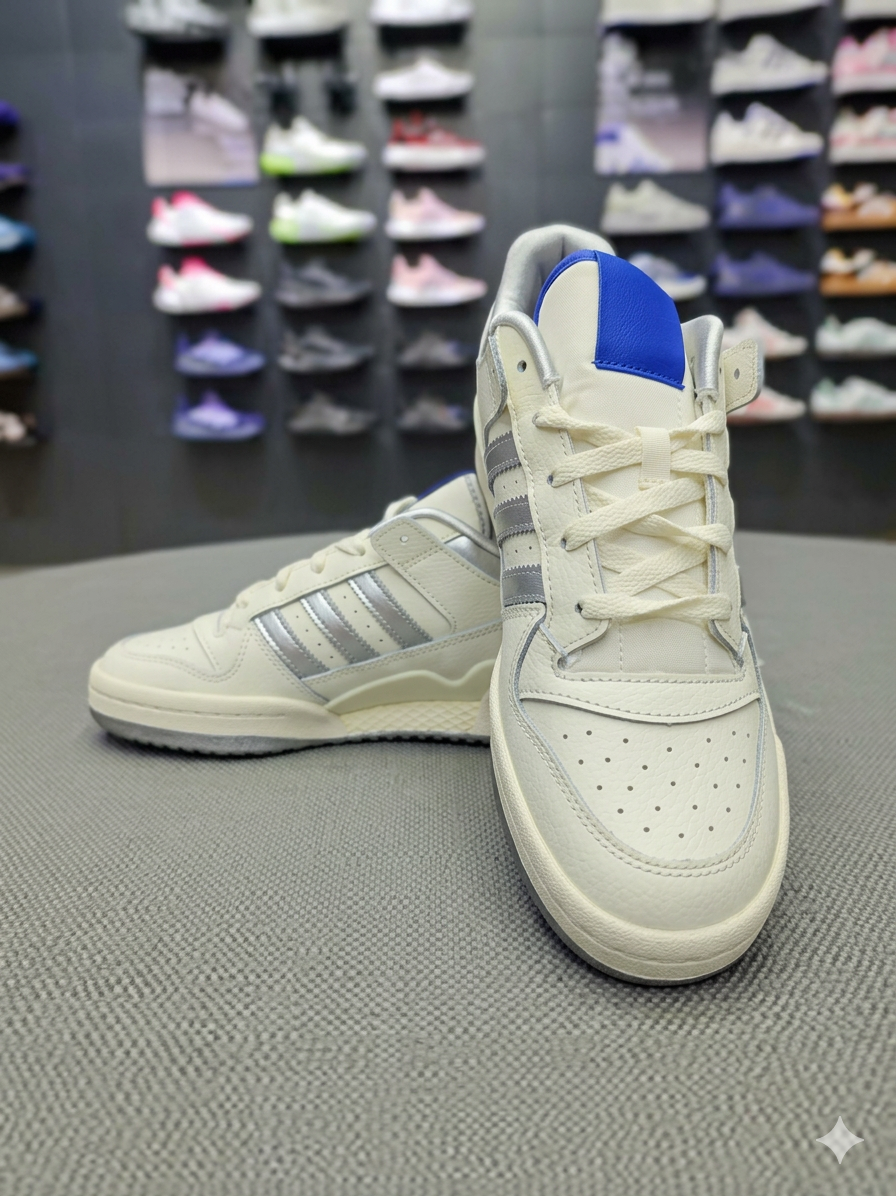 fashion male and female sneakers. comfortable day to day sneakers blue/pink/silver & yellow